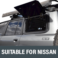 Gullwing & Side Access WIndows Suitable For Nissan
